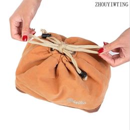 DrawString étanche à lunch box isolation thermal flannel refroidister bento aliments range nocrassement imperméables sacs à lunch pour femmes enfants