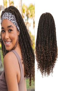 Dreadlock Wig Turban Wig -hoofdbandpruiken gevlochten pruiken hand gevlochten curl synthetische pruiken voor zwarte damesfactory direct8302793