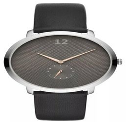 Dreama New Fashion Personality Black Belt Business Quartz Watch imperméable montre ar11159 ar11162 entier 6535031