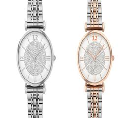 Dreama New Style Élégant Dames Watch Quartz en acier inoxydable montre imperméable Watch AR1925 AR1926 Whole 1828314