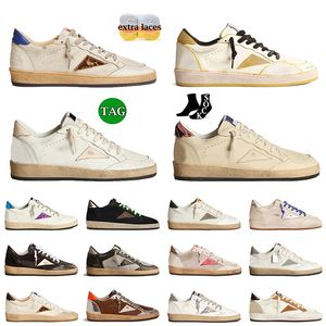 Rêver des années 80 Chaussures de créateurs décontractées Paillettes argentées avec inserts en daim gris glacier Baskets Blanc Noir Rose Vert Bleu Baskets à plateforme en daim avec dessus en cuir