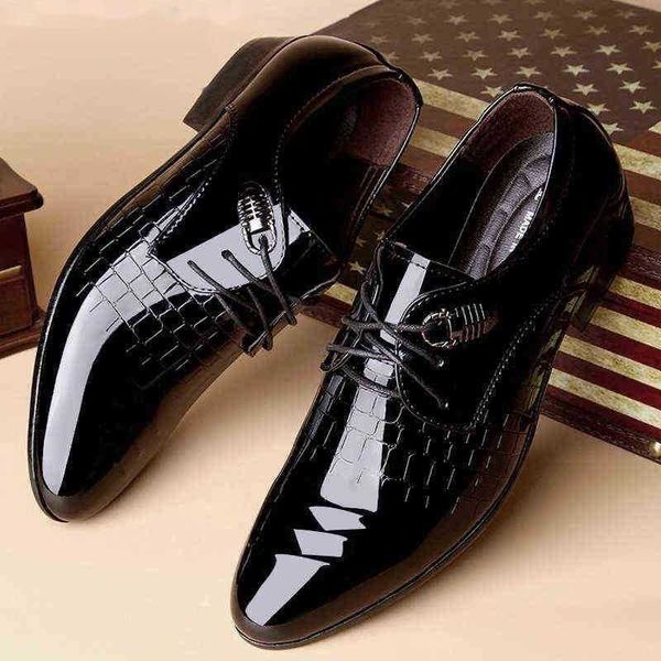 Dres chaussure Designer Crocodile chaussure hommes habillage chaussures à talons hauts vêtements homme mariage formel Calzado Zapato 220723