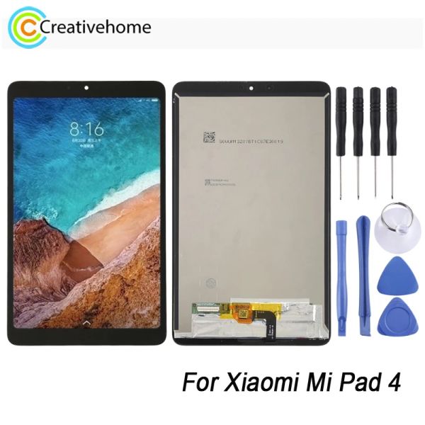 Vobe Affichage d'écran LCD TFT de 8 pouces pour Xiaomi MI Pad 4 Tablet Tactile Screen with Nusizzer Full Assembly Remplacement