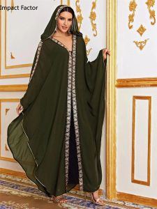 Jurk Afrikaanse Street Wear Chiffon Lange Elegante Dames Trouwjurk Moslim Lange Islamitische Kaftan Goen Dubai Open Abaya