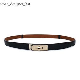 Ceinture de robe pour femmes Designer étroite et silencieuse ceintures de luxe Orange noir Simple ceinture gracieuse pour robes mince petite boucle en métal ceinture de créateur en cuir lisse 2620