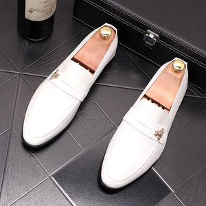 Habiller le designer authentique Bee's Men's Leather Business Men de haute qualité Classic Wedding Party Oxford Shoes D13 78962