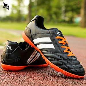 Dress Shoes 30-45 Hard Court Turf voetbalschoenen Men Women Boys TF voetbal laarzen kinderen kinderen indoor futsal cleats sport training sneakers 230316