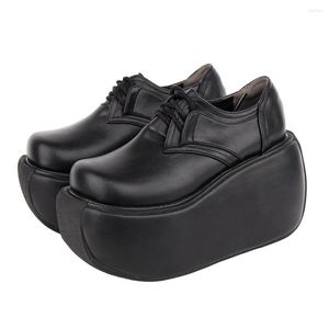 Kleding schoenen engelachtige opdruk vrouw meisje lolita cosplay punk lady hakken pompen dames prinses feest 10 cm plus maat 33-47