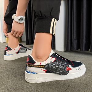 Jurk Schoenen Anime Cartoon Harajuku Hip Hop Voor Jeugd Streetwear Sport Sneaker Mannen 230712