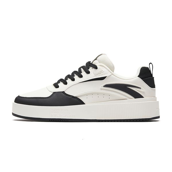 Chaussures Habillées Anta Milk Cap 2 | Chaussures de planche chaussures pour hommes automne étudiant petites chaussures blanches noir et blanc semelle épaisse sport décontracté Sho 230915