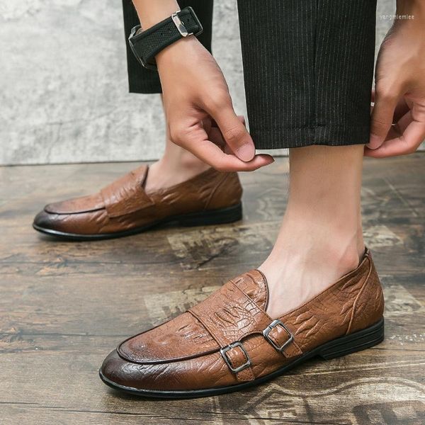 Zapatos de vestir llegada informal para hombres grandes tallas para adultos calzado de moda