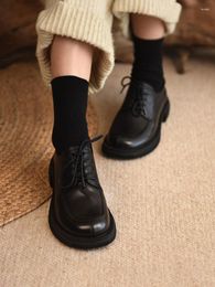 Robe chaussures Artmu Original en cuir véritable talon haut pour femmes 2023 lacets plate-forme épaisse dames Sapatos Femininos De Luxo