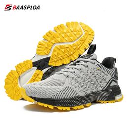 Dress Shoes Baasploa hommes chaussures de course professionnelles chaussures d'entraînement respirantes baskets légères antidérapantes piste Tennis marche chaussure de Sport 231009
