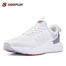 Chaussures habillées Baasploa hommes Sneaker confortable tricot marche respirant mode anti-dérapant amortisseur décontracté 220829