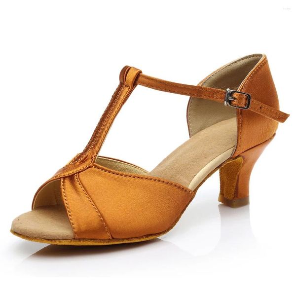 Zapatos de vestir Baile de salón Mujeres Latina Suela suave Jazz moderno Chicas Salsa 5/7 cm Sandalias de práctica