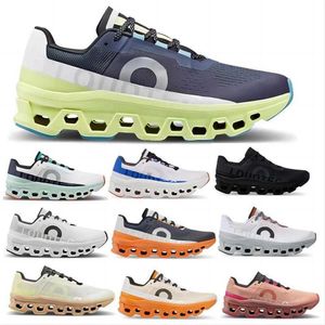 Zapatos de vestir Zapatos de baloncesto Cloudmonster Cloud Zapatos para correr Hombres Mujeres Monster Onclouds Fawn Cúrcuma Hierro Hay Negro Imán Entrenador Zapatilla de deporte Mujer Desi