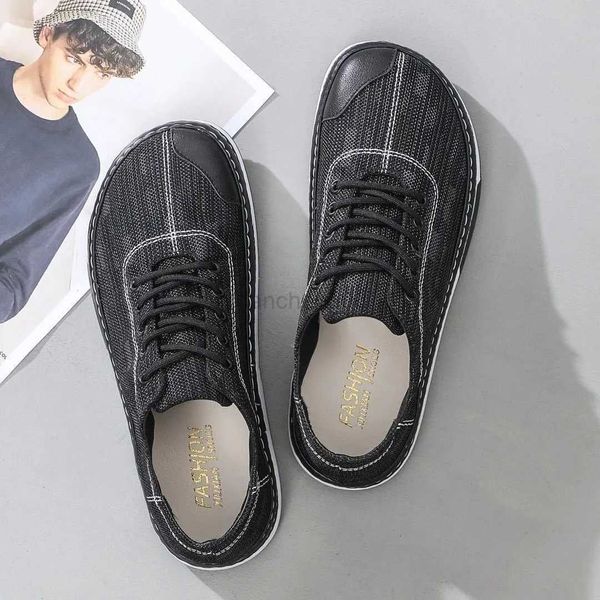 Zapatos de vestir Zapatos de lona de cabeza grande, zapatillas informales para hombre, zapatillas informales transpirables, mocasines, zapatos de payaso a la moda con personalidad para hombre, primavera 2023, nuevo L0830