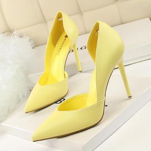 Chaussures habillées BIGTREE marque femmes pompes mode évider talons hauts mariée mariage dames Stiletto fête taille 34-43 Zaptos Mujer