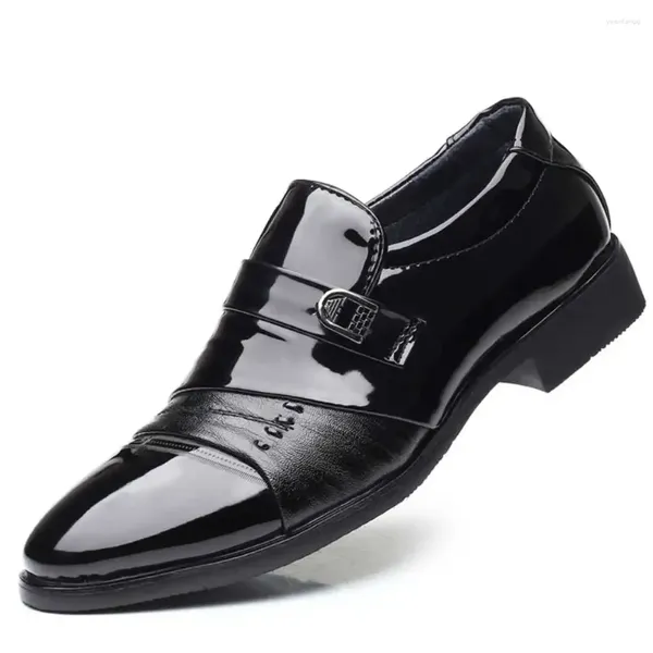 Zapatos de vestir Tacones de bloque Hombres elegantes Vestir botas deportivas para caminar Banquete con zapatillas de deporte Artículos Vzuttya
