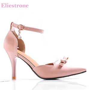 Zapatos de vestir a estrenar moda caliente negro beige mujeres sandalias rosa gladiador tacones altos damas as218 más gran tamaño pequeño 10 32 43 220303