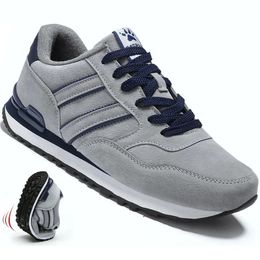 Chaussures de robe Baskets respirantes Hommes Sport Running Femmes Light Athletic Cuir Casual Flats Trail Chaussure de marche Plus Taille 231130