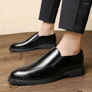 Geklede schoenen Zakelijk Formeel Heren Flats Plus maat 47 Merk Topkwaliteit Oxfords Britse stijl echt leer