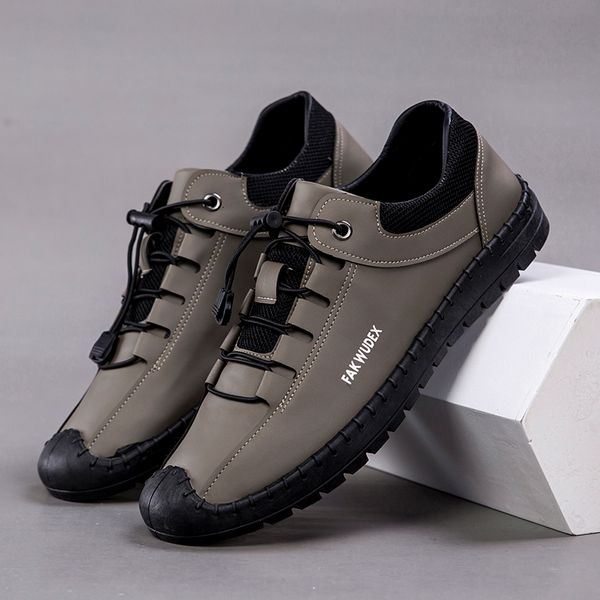 Zapatos de vestir Lona Transpirable Hombres Zapatillas Casual Caminando Pisos Resbalón en Hombre Vulacnizado Verano Trabajo Calzado Zapato de Hombre 230703