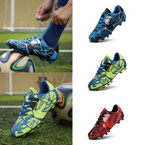 Dress Shoes Children's Adult Long Nail Soccer Studenten Outdoor Comprehensive Training Sports Men's Lawn Football 3143 230105