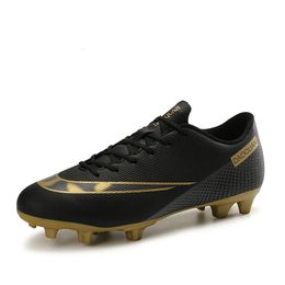 Dress Shoes Children Soccer Professional Training TF Ag Boots Men Cleats Sneakers Kids Turf Futsal Football For Boys 230821