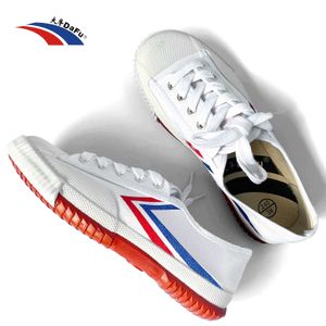 Chaussures habillées Dafu Original Sneaker Arts martiaux Taichi Wushu tout blanc 501 230630