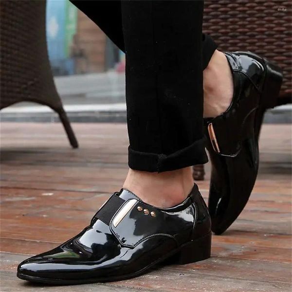 Zapatos de vestir mocasins tacones para hombres blancos hombres casuales oficiales para zapatillas de deporte deportivas de pie ancho trnis tenks