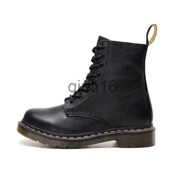 Chaussures habillées Bottes de créateurs Bottes courtes Doc Dr Martins Designer Hommes Femmes Marten High Cuir Hiver Bottines de neige Oxford Bottom Ankle Chaussures Noir Blanc X0908