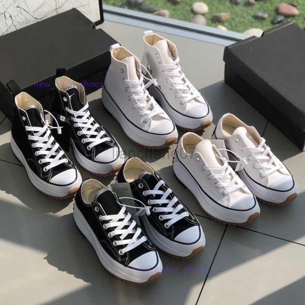 Diseñador de zapatos Diseñador Classic Canvas Men Womens Casual Shoes Chucks Plataforma de zapatillas Botas Triple Blanco Blanco alto Deporte Low All Style Sneakers 35-44L0816