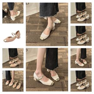 Dress Shoes Designer Heel Slingback Pump Women Canvas Tweed Summer Goatkin Grosgrain Luxe terug sandalen