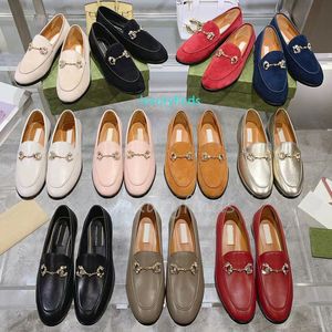 Kledingschoenen designer schoenen Jordaan Loafer 100% echt leer Dames Loafer Kristal verfraaid Horsebit Heren Muilezels opvouwbare schoenen luxe Princetown EU 36-46