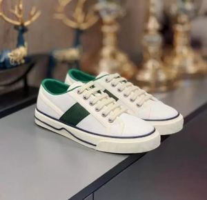 Kledingschoenen ontwerpers canvas casual schoenen dames Itali￫ groen rood streep rubber zool stretch katoen lage top sport running