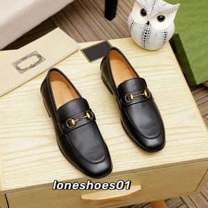 Chaussures habillées Designers Chaussures Mocassins Luxueux Véritable Cuir Hommes Marron Noir Mens Casual Slip sur chaussure de mariage travail formel costume d'affaires papa cadeau taille 38-46 1