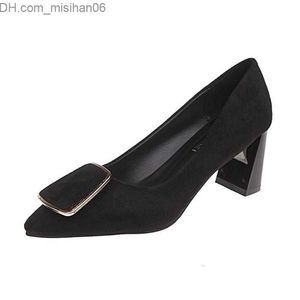 Geklede schoenen Geklede schoenen Stijl Dames Comfortabele stijl Pumps Schoenen Damesmode Schoenen Hight Heel Spitse neus Pumps Office Non-Slip Lady Shoes Z230703