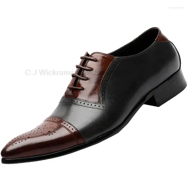 Chaussures habillées elegent oxford hommes époux de mariée de mariage homme chaussure chaussure faite à la main