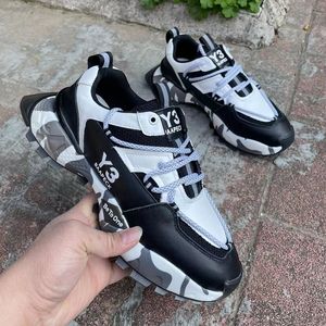 Chaussures habillées Mode européenne et américaine Casual Hommes Femmes Chaussures en cuir bas KGDB Y3 Running Y3BAAPECK Lovers 230830