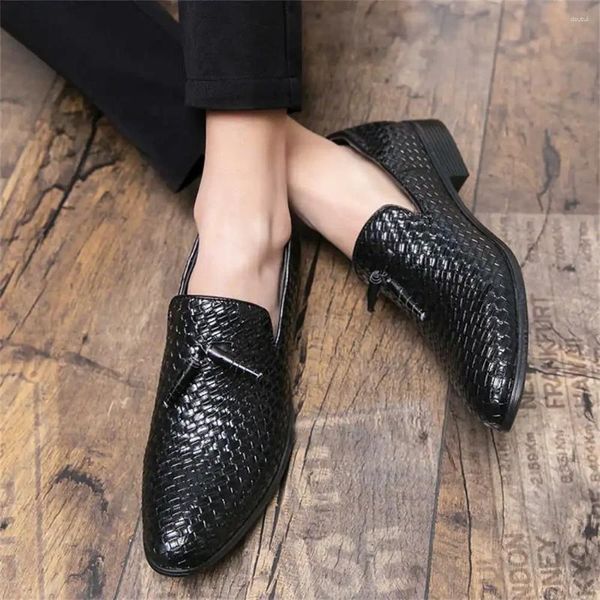 Chaussures habillées automne PU cuir pieds nus talons blancs hommes automne printemps bottes baskets sport tenids joli confort