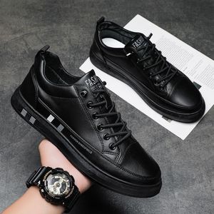 Chaussures habillées Fashion Men's Sneakers White Femmes and Men Shoes Plateforme Black Couple Flats Tenis Masculino Zapatillas Mujer Plus taille 230817