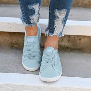 Dress Shoes Fashion Damesschoenen Casual vrouwen met platte bodem met één schoenen veter Rome Sneakers dames casual schoenen zacht 2021 hete AA230328