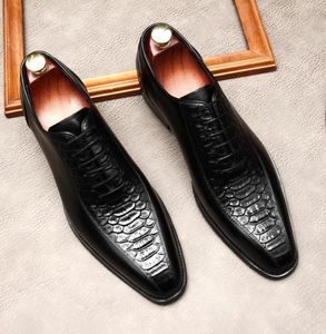 Zapatos de vestir Hombre formal Versión europea de encaje Ropa de boda puntiaguda Vestido de trabajo Tamaño 46 Patrón en relieve 1252897