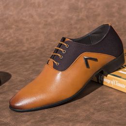 Kleding Schoenen Formele Schoenen Heren Jurk Leer Bruiloft Man Oxford Voor Mannen Kantoor Scarpe Uomo Eleganti Laarzen Dames 569 230905