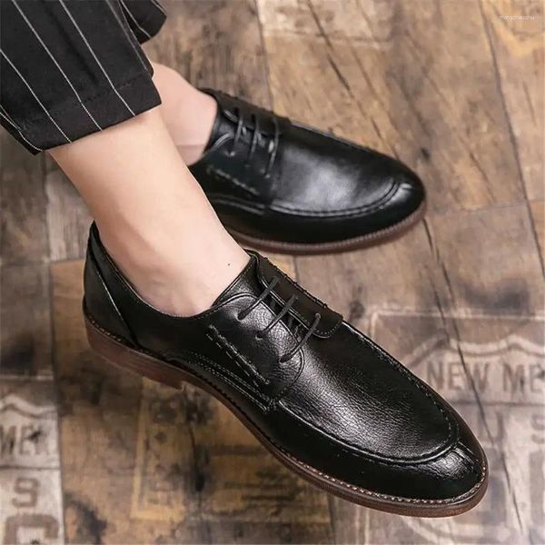 Chaussures habillées gentleman derbies mascules 39 talons noirs de mariage noir baskets sportives tenisse top topshiping