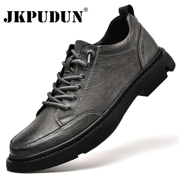 Chaussures habillées en cuir véritable hommes chaussures décontractées de luxe Designer hommes chaussures à lacets hommes chaussures de loisirs marque mocassins italiens Chaussure Homme 230925