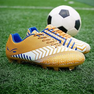 Kleding Schoenen Gouden Voetbal Voor Mannen Kinderen Schoenplaten Originele Heren Futsal Voetbal Lange Spikes Sport Laarzen 231207