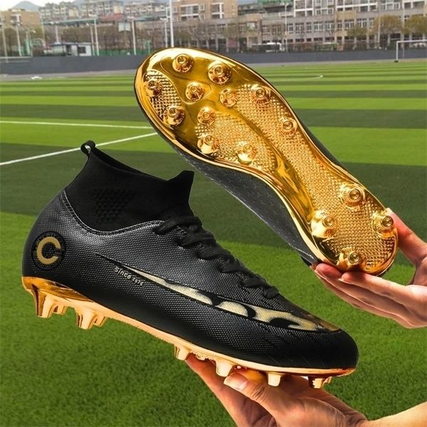 Chaussures habillées de haute qualité Football Neymar Bottes de football Futsal Chuteira Campo Crampons Hommes Formation Baskets Ourdoor Femmes Chaussures TFAG 220926