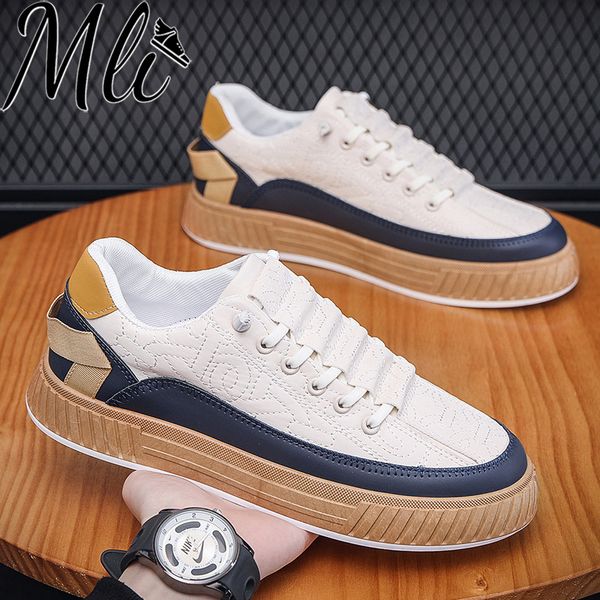 Zapatos de vestir hombres de alto contenido de zapatillas casuales transpirables cómodos livianos livianos duraderos lienzos suaves de lienzo